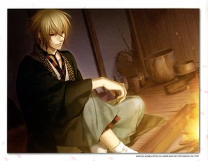 big photo portrait Hakuoki Hakuouki Shinsengumi Kazama Chikage 7-028 - Picture 1 of 2