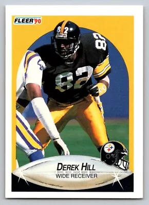 1990 Fleer - #142 Derek Hill (RC) - Image 1 of 2