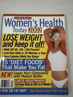 Vtg Prevention, Women's Health Today 2002 Book, Softcover, Used Great Condition Foto 1 de 4