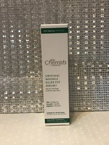Skin Chemists Original Wrinkle Killer Augenserum + 15ml Nagelneu und Originalverpackt - Bild 1 von 2