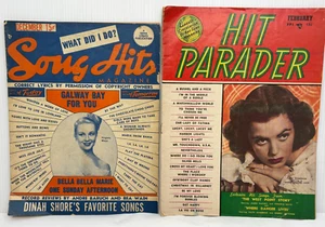 Vintage Song Hits Magazine December 1948 and Hit Parader Magazine February 1951 - Picture 1 of 23
