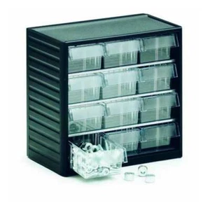 Treston 12 Clear Drawer Small Parts Storage Cabinet 294-3 - Picture 1 of 1