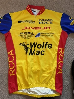 Vo Max Cycling Jersey Mens Large Road Bike Pockets 3/4 Zipper - Image 1 of 3