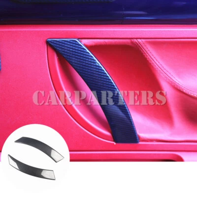 For VW Beetle ABS Carbon Style Inner Car Door Grab Handle Cover Trim 1998-2010 - image 1 of 4