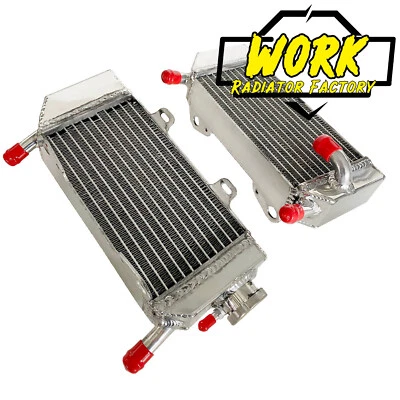 Radiator for Honda CRF250R 2004-2009 CRF250X 2004-2017 2015 2016 2006 Aluminum - Image 1 of 4