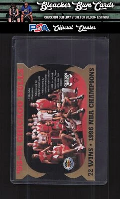 1996 Upper Deck Auth '95-96 Chicago Bulls 72 Wins/1996 NBA Champions #/10000 - Image 1 of 2