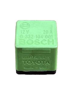 1998-2001 Toyota Sienna Cooling Fan Relay OEM 90084-98011, 0 332 104 001 - Picture 1 of 3