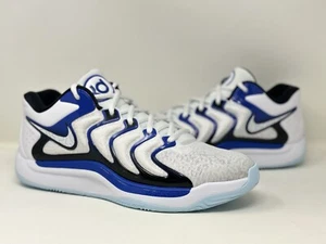 FJ9487 100 Nike Air Zoom KD Kevin Durant 17 Penny White Game Royal US 10.5 Men’s - Picture 1 of 5