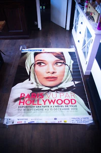 EXHIBITION AUDREY HEPBURN PARIS HOLLYWOOD 2012 Printer's Proof Original Poster - Picture 1 of 9