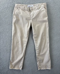 Frank & Eileen Wicklow Pants Womens 4 Crop Chinos Cotton Casual Twill - Picture 1 of 8