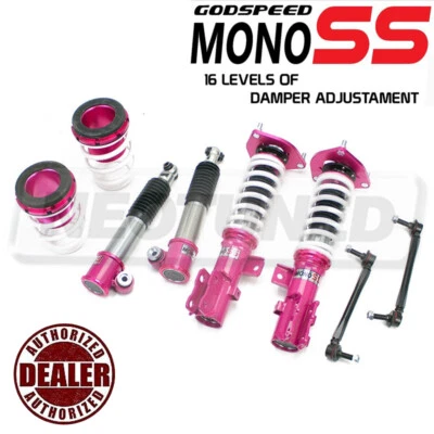 ДЛЯ HYUNDAI VELOSTER (FS) 2012-17 GODSPEED MONOSS АМОРТИЗАТОР СТОЙКИ КАТУШКИ НАБОР - Изображение 1 из 4