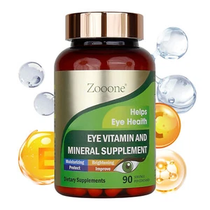 Zooone - Vitaminas para ojos de luteína zeaxantina para apoyar la salud ocular y visual - Imagen 1 de 12