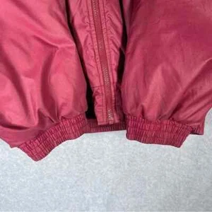 Vintage Nike Texas A&M Aggies Maroon Hooded Puffer Down Winter Jacket Mens Med - Picture 1 of 12