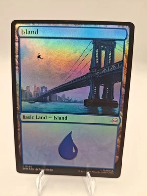 MTG - Island (0195) Marvel's Spider-Man Foil - Image 1 of 2