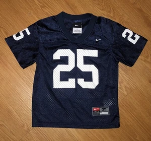 Camiseta de fútbol americano Nike Penn State #25 juvenil niño pequeño Nittany Lions niños talla 3T - Imagen 1 de 9
