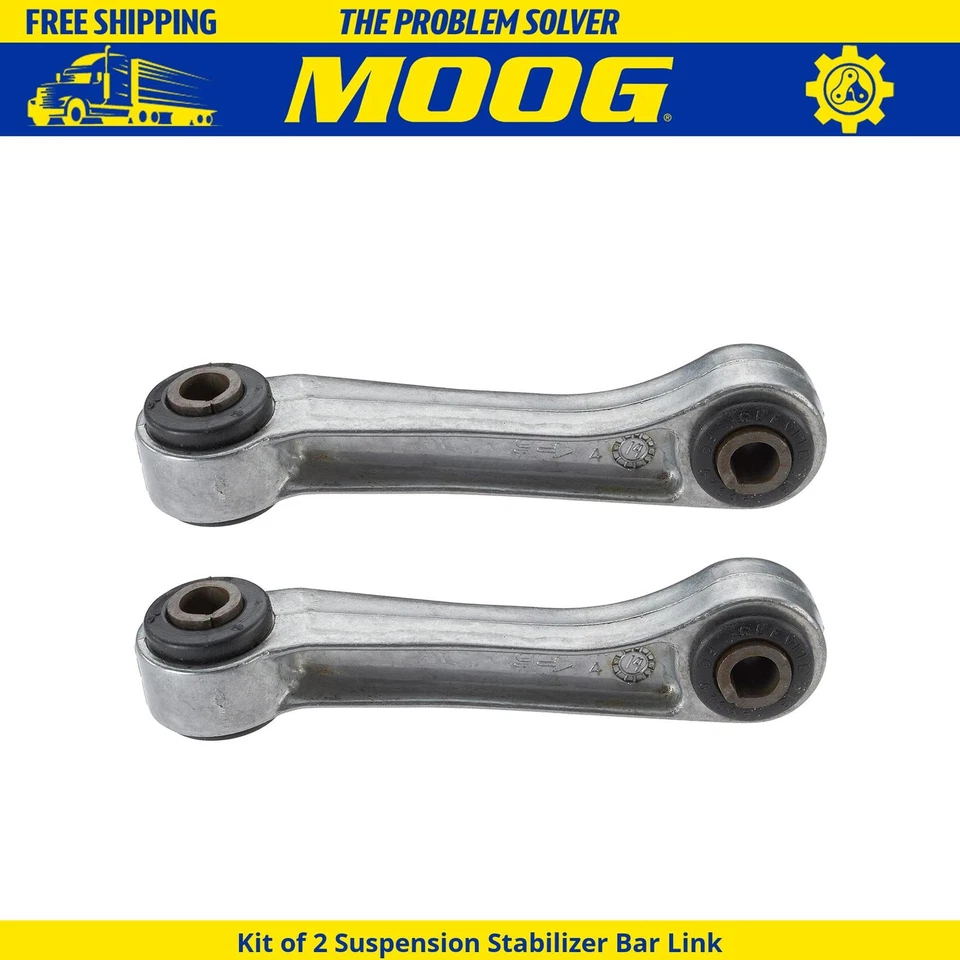For 1994-1999 Cadillac DeVille Kit - 2 Rear Suspension Stabilizer Bar Link MOOG - Image 1 of 1