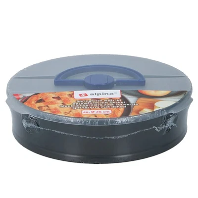 Springform Kuchenform Backform Tortenform mit Deckel Antihaft Ø26 cm - Bild 1 von 2