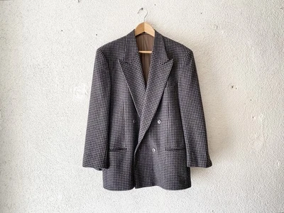 Blazer/chaqueta 40 vintage años 90 GIORGIO ARMANI NOVEDAD TWEED DOBLE BOTONADURA Foto 1 de 4