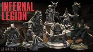 Trench Crusade Heretic Legion Warband Compatible - Imagen 1 de 10