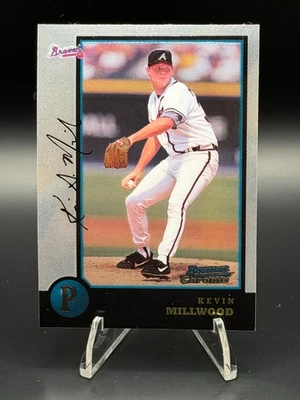 1998 Bowman Chrome Кевин Миллвуд RC NO91 дебютант - Изображение 1 из 2