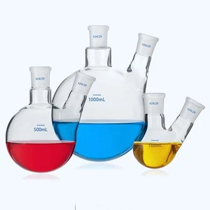 5ml-1000ml Round Bottom Evaporating Flask with Standard Joints Lab Glassware - Picture 1 of 19