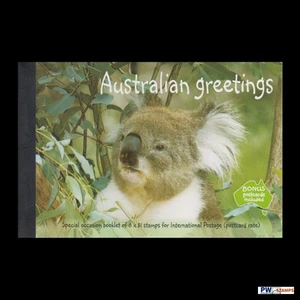 2003 Special Occasions Australian Greetings Prestige Stamp Booklet - Imagen 1 de 1