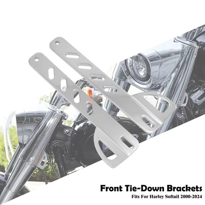 Soporte de montaje universal para Harley Softail Slim para horquilla delantera Foto 1 de 4