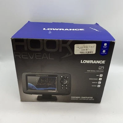 Lowrance HOOK Reveal 5 with SplitShot Transducer 000-15500-001 (N10) - Image 1 of 4