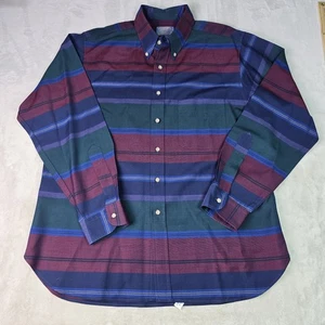 Pendleton Sir Pendleton Hemd Herren XL gestreift Schurwolle Button Down - Bild 1 von 9