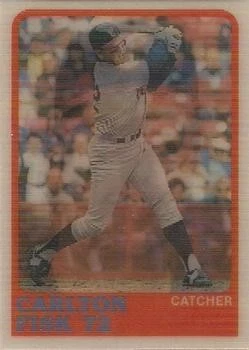 1988 Sportflics #43 Carlton Fisk Baseball Card 0501M - Image 1 of 2