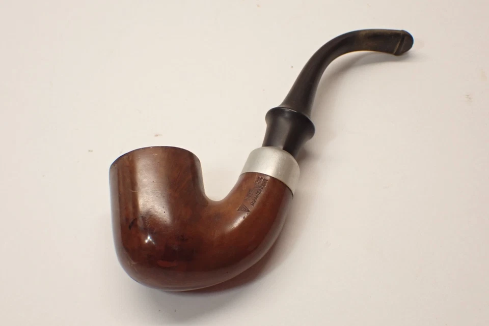 Vintage WDC Wellington Imported Briar Curved Stem Pipe - Image 1 of 4