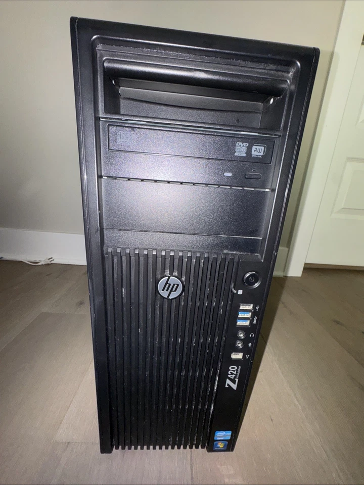 HP Z420 Workstation (500GB, Intel Xeon E5, 3.00GHz, 4GB) Desktop - Z420 - Image 1 of 4
