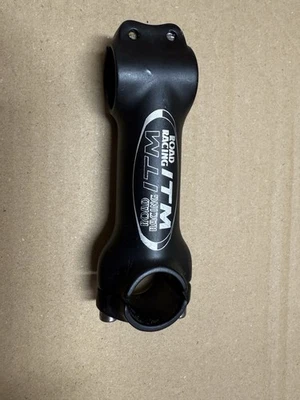 ROAD RACING ITM 110x11/8 x25.4 BLACK BIke HANDLEBAR STEM - Image 1 of 4