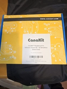 Raspberry Pi 3 Model B 32 GB Canakit Complete Starter Kit W Sense Hat Bread Boar - Picture 1 of 4