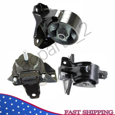 Front Engine Motor & Trans. Mount Set 3PCS. 2006-2008 for Hyundai Sonata 2.4L - Image 1 of 4