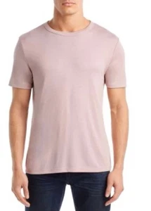 Theory Essential Tee Tonal Modal Jersey Tee Pink Salmon Large $125 - Picture 1 of 6