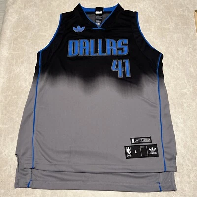 *RARO* CAMISETA ADIDAS DALLAS MAVERICKS DIRK NOWITZKI NIÑOS TALLA GRANDE Foto 1 de 4