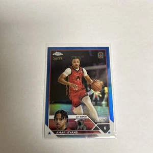 AMARI EVANS 2023-24 TOPPS CROMO OTE ROOKIE Azul/99 - Imagen 1 de 2