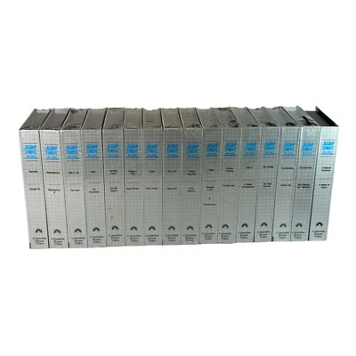 Star Trek The Next Generation VHS Lot of 16 The Collectors Edition 15 sealed new - Image 1 of 4