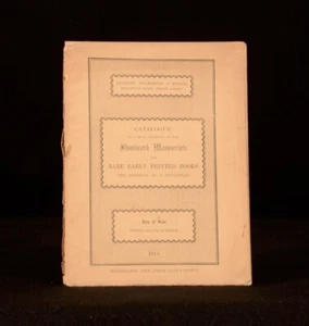 1913 Fine Illuminated Manuscripts Property of a Gentleman Sotheby Catalogue - Bild 1 von 5