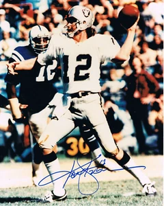 OAKLAND/LAS VEGAS RAIDERS KEN STABLER SIGNED/AUTOGRAPHED 8 X 10 PHOTO - Picture 1 of 1
