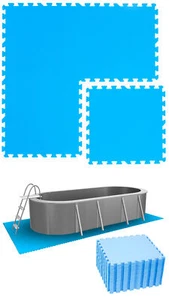 6,6 m² Poolunterlage - 28 EVA Matten 50x50 Pool Unterlage - Unterlegmatten Set - Bild 1 von 10