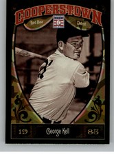 2013 Panini Cooperstown HOF Baseball Green or Blue Crystal Shards Pick From List