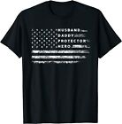 Father's Day Gift for Dad, Husband Daddy Protector Hero T-Shirt Size S-5XL