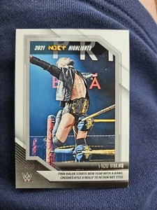 FINN BALOR "SILVER 2021 NXT HIGHLIGHTS CARD" PANINI WWE NXT 2.0 2022 - Picture 1 of 2