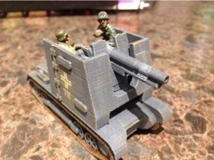 28mm/ 1:56th scale Bolt Action WW2 FDM Sturmpanzer I Bison - Picture 1 of 1