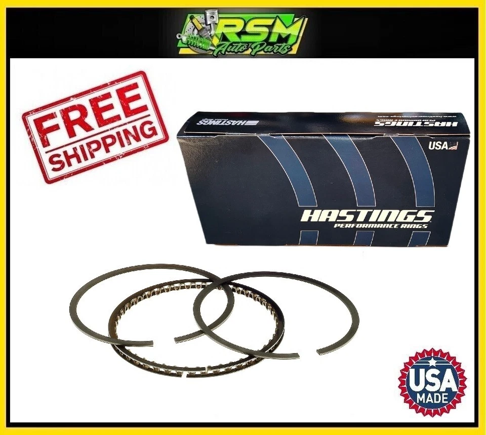 Anillos de pistones Hastings Performance 75,5 mm Integra Civic CRX D15 D16 ZC JDM 020 Foto 1 de 1