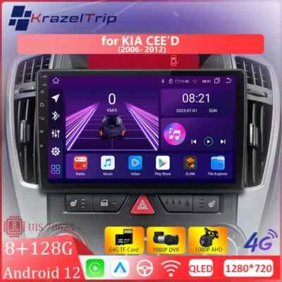 8 Core Car Radio for KIA CEED CEE'D 2006 2007 2008 2009 2010 2011 2012 WIFI DSP - Image 1 of 4