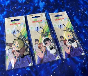 Hetalia Axis Powers America Giappone Germania portachiavi anime lotto di 3 sigillati nuovi - Foto 1 di 3