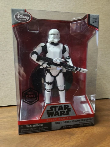 Disney Star Wars Elite Series Die Cast First Order Flametrooper NEW AND SEALED Cover